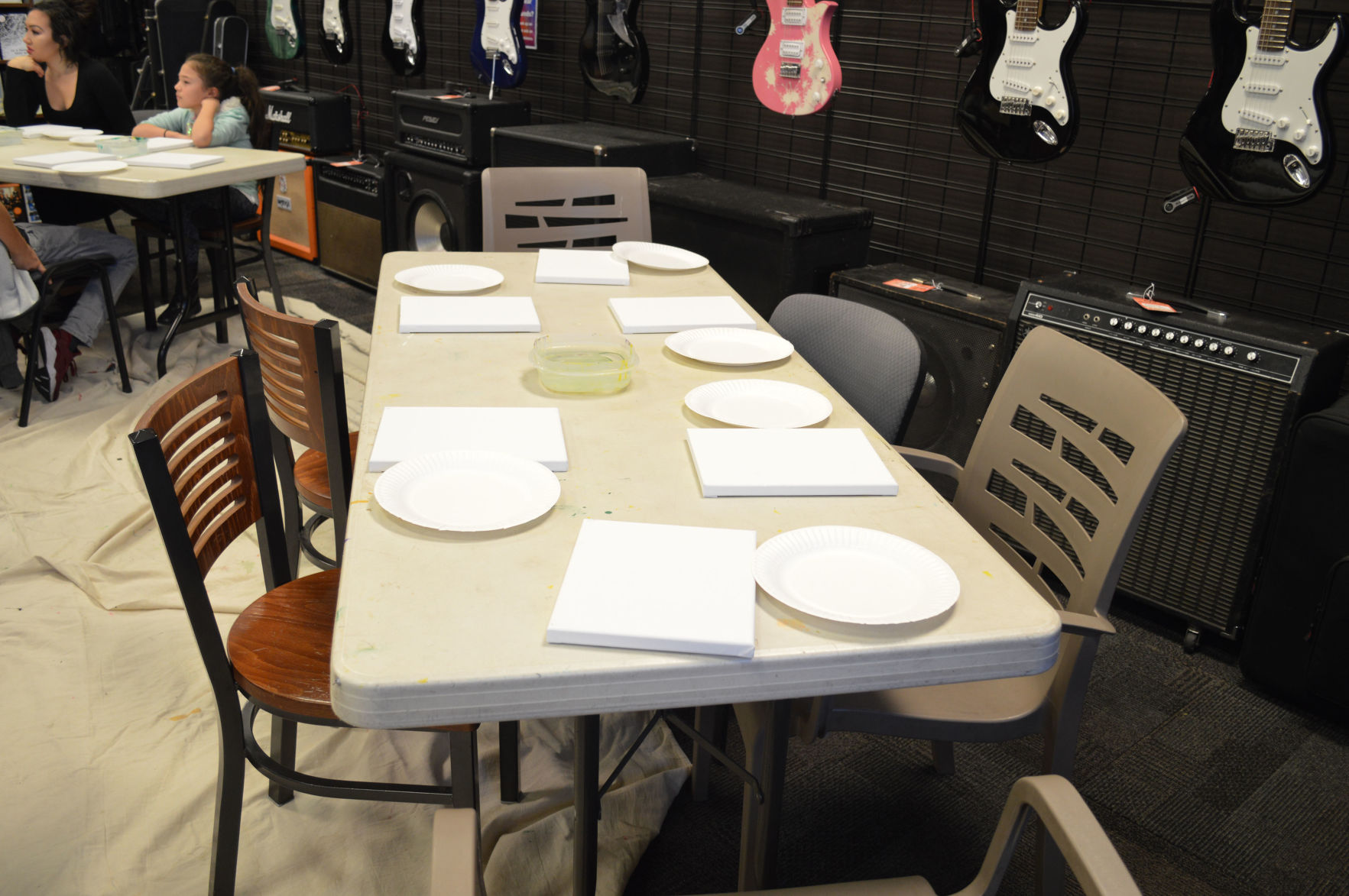 Paint nite at Bookmans offers fun and art for all